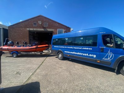 Humber Assault 5.5m RIB - The Outlook Trust for visually impaired children