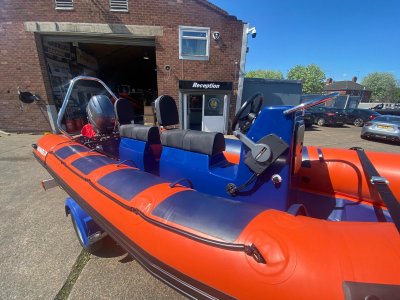 Humber Assault 5.5m RIB - The Outlook Trust for visually impaired children